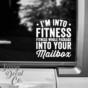 Into fitness usps decal