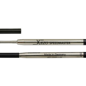 Recharges pour stylo à bille Xezo Black 9000-1 - Cartouches de stylo à encre gel de taille standard - Paquet de 2