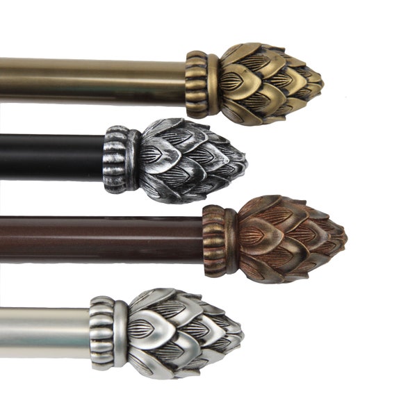 Copper Curtain Rod Etsy