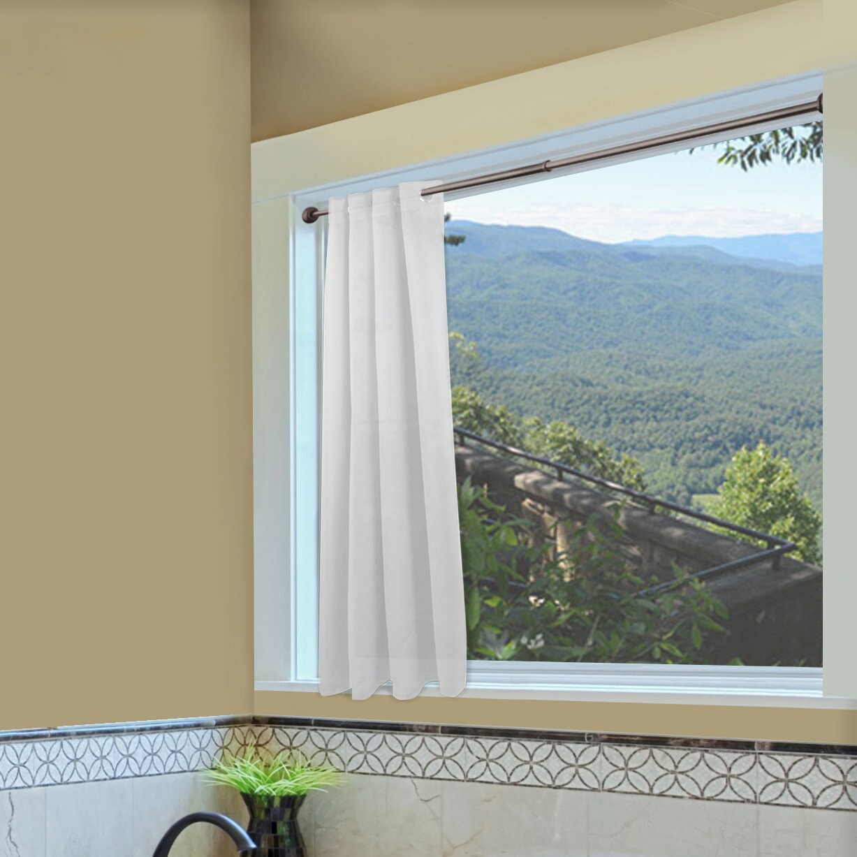 Iselect Home Decor 7/16 Decorative Spring Tension Rod | Etsy