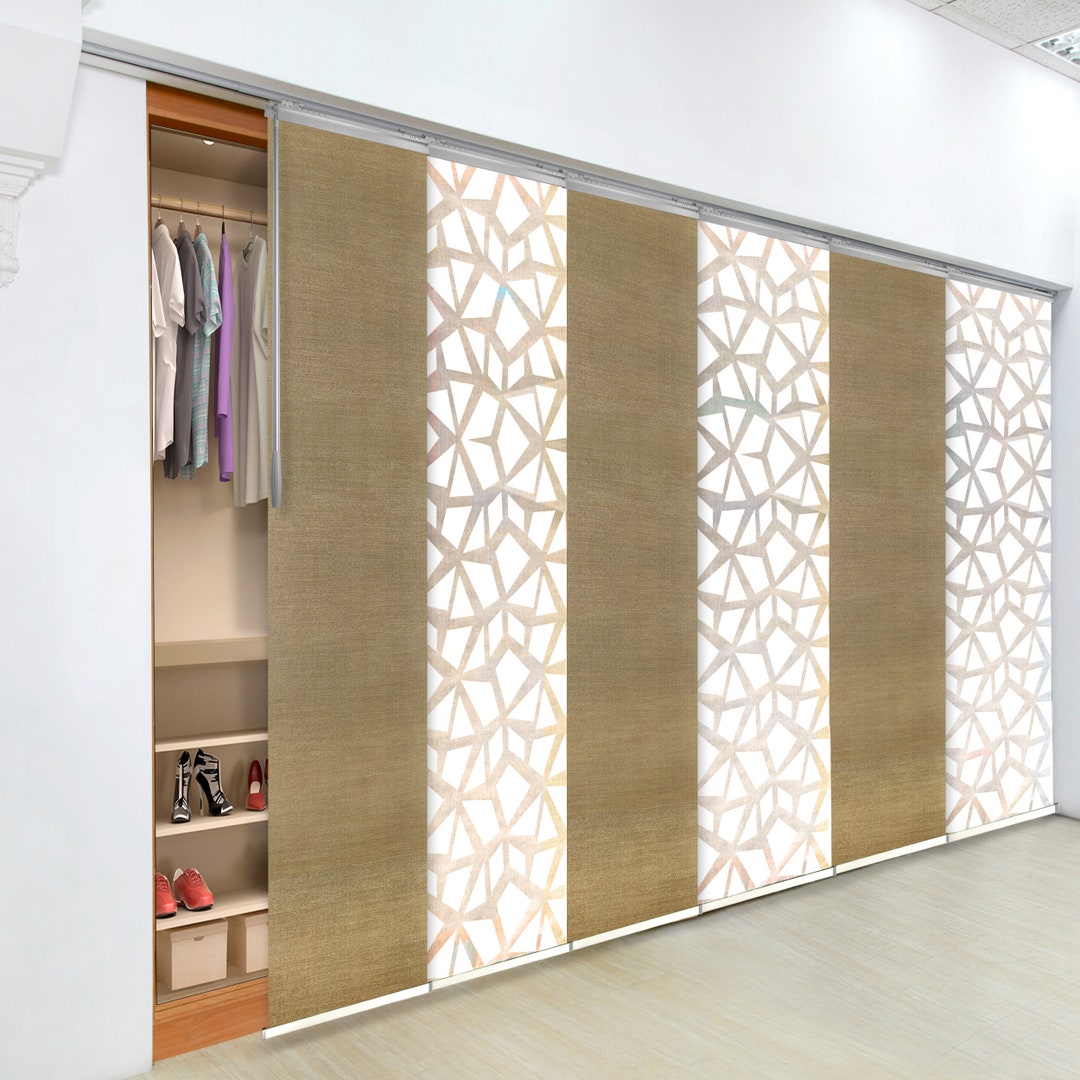 6-panel Single Rail Panel Track Extendable 70130w X 94h, Panel Width 23 ...