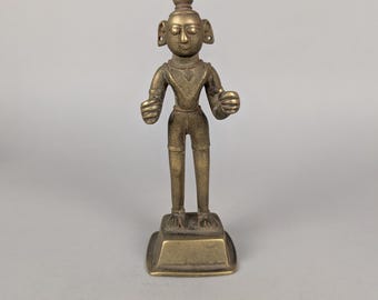 Youthful Male Hindu deity, possibly Krishna