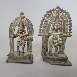 2 Tribal Deities enthroned