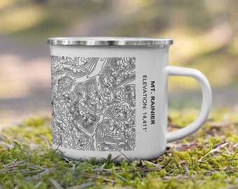 Okaytee Tazza da trekking con scritta in lingua inglese I'd