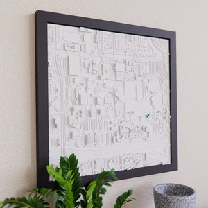 Fullerton 3D College Campus Map | Personalized College Graduation Gift | University in California 2023 Grad Gift | Cal State Fullerton Gift