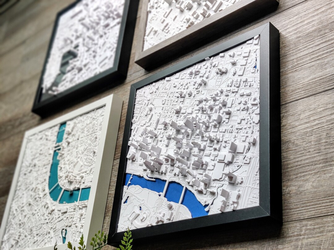 City Map Wall Decor 3D Custom - Il 1080xN.5051678295 Ockb