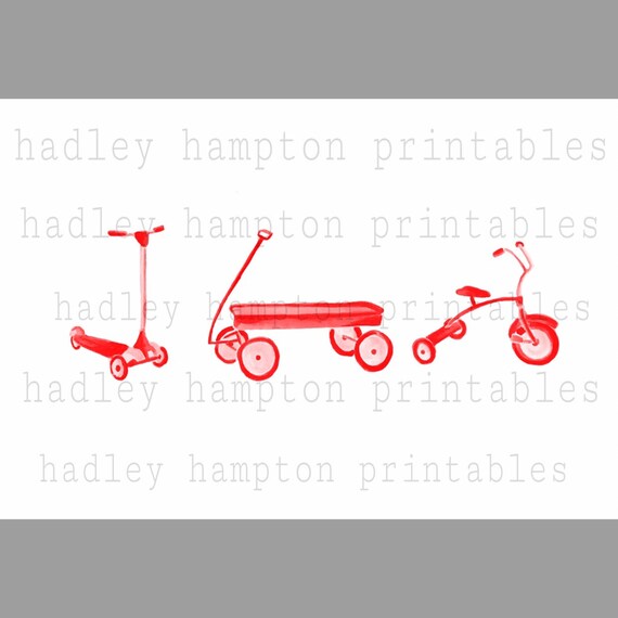red wagon scooter