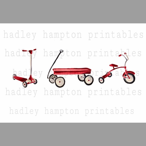 red wagon scooter