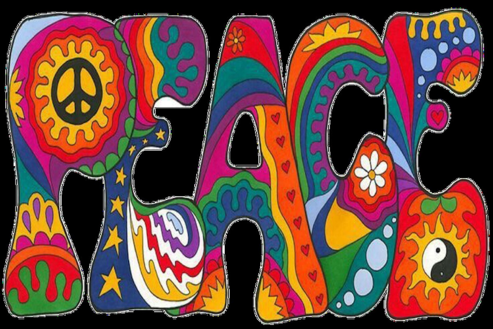 Hippie Dippy II Photo Collage 41 Actual Prints Hippie Dorm Etsy