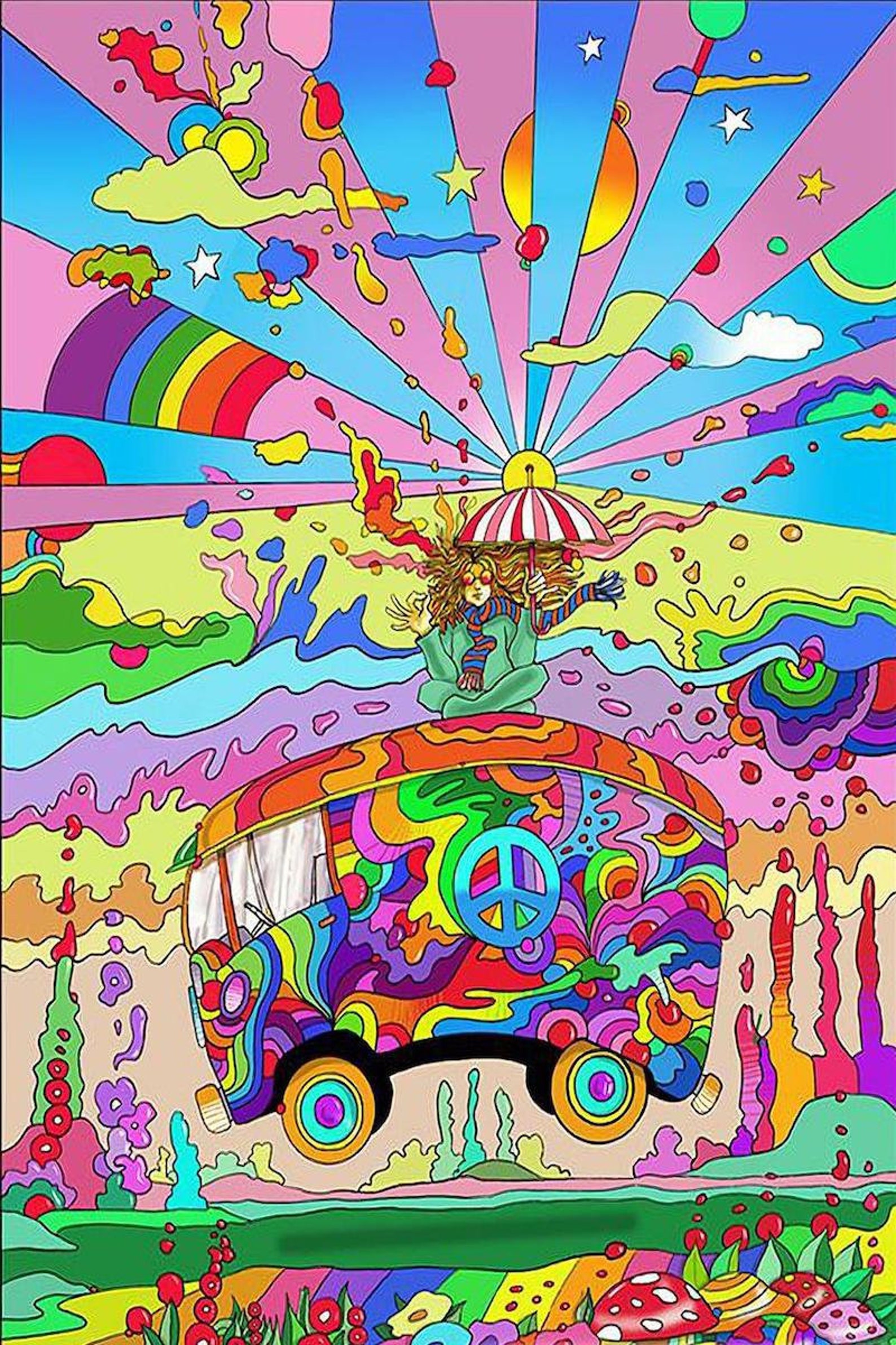 Hippie Dippy II Photo Collage 41 Actual Prints Hippie Dorm Etsy