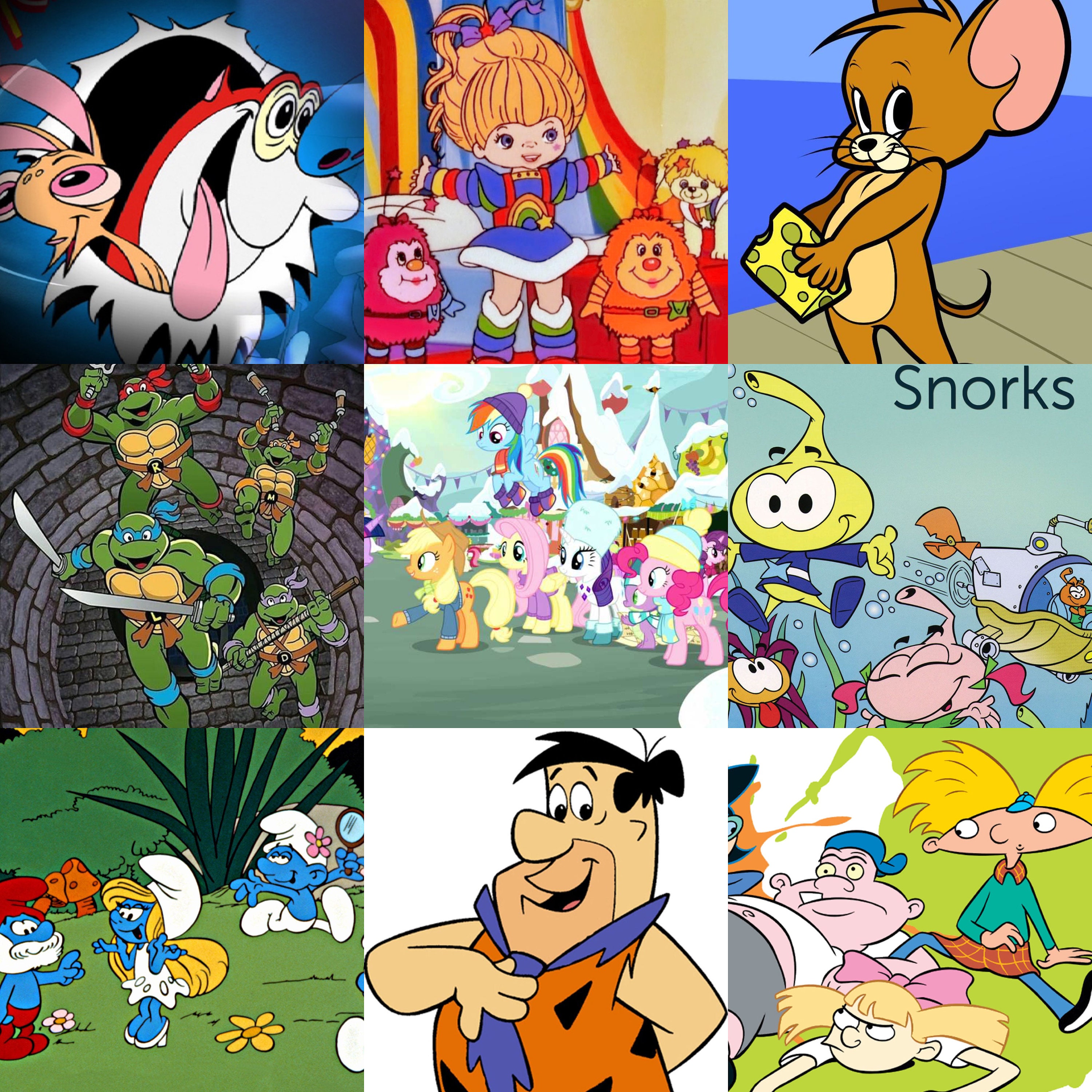 Retro Cartoon Photo Collage Old Cartoon Wall collage 54 Etsy