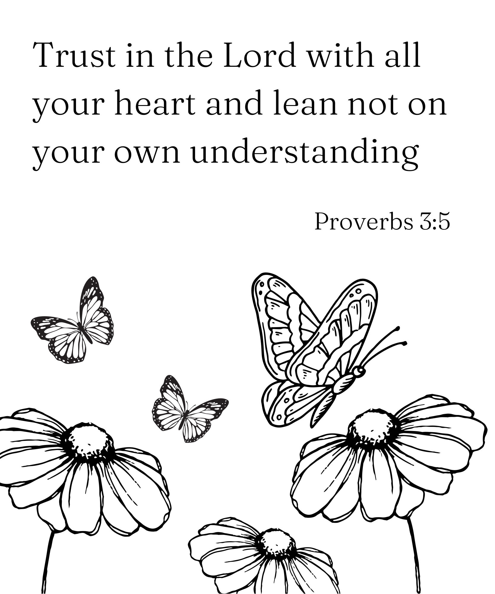 Christian Coloring Pages With Bible Verses for Girls, Printable ...