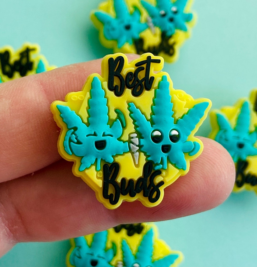 BEST BUDS CROC Charm Funny Croc Charms Weed Croc Charms Etsy