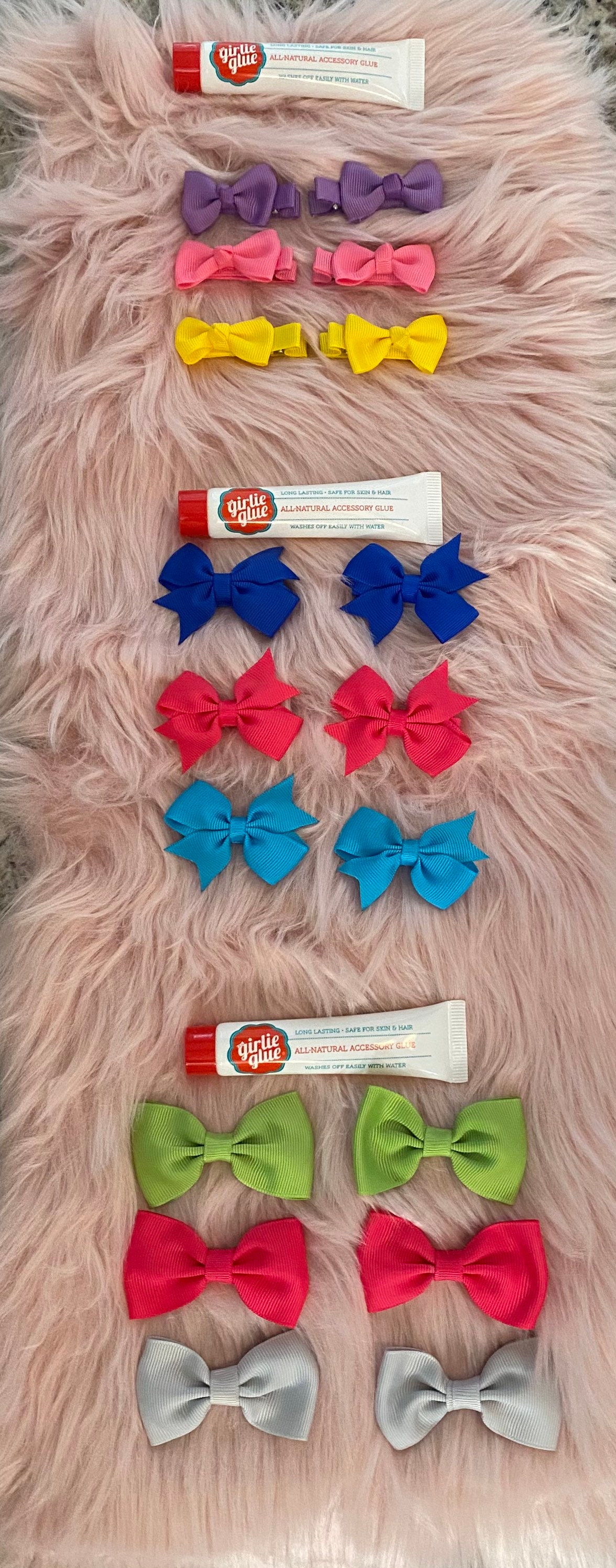 Tiny Bows for dogs/cats All Natural Stick On Adhesive . Etsy
