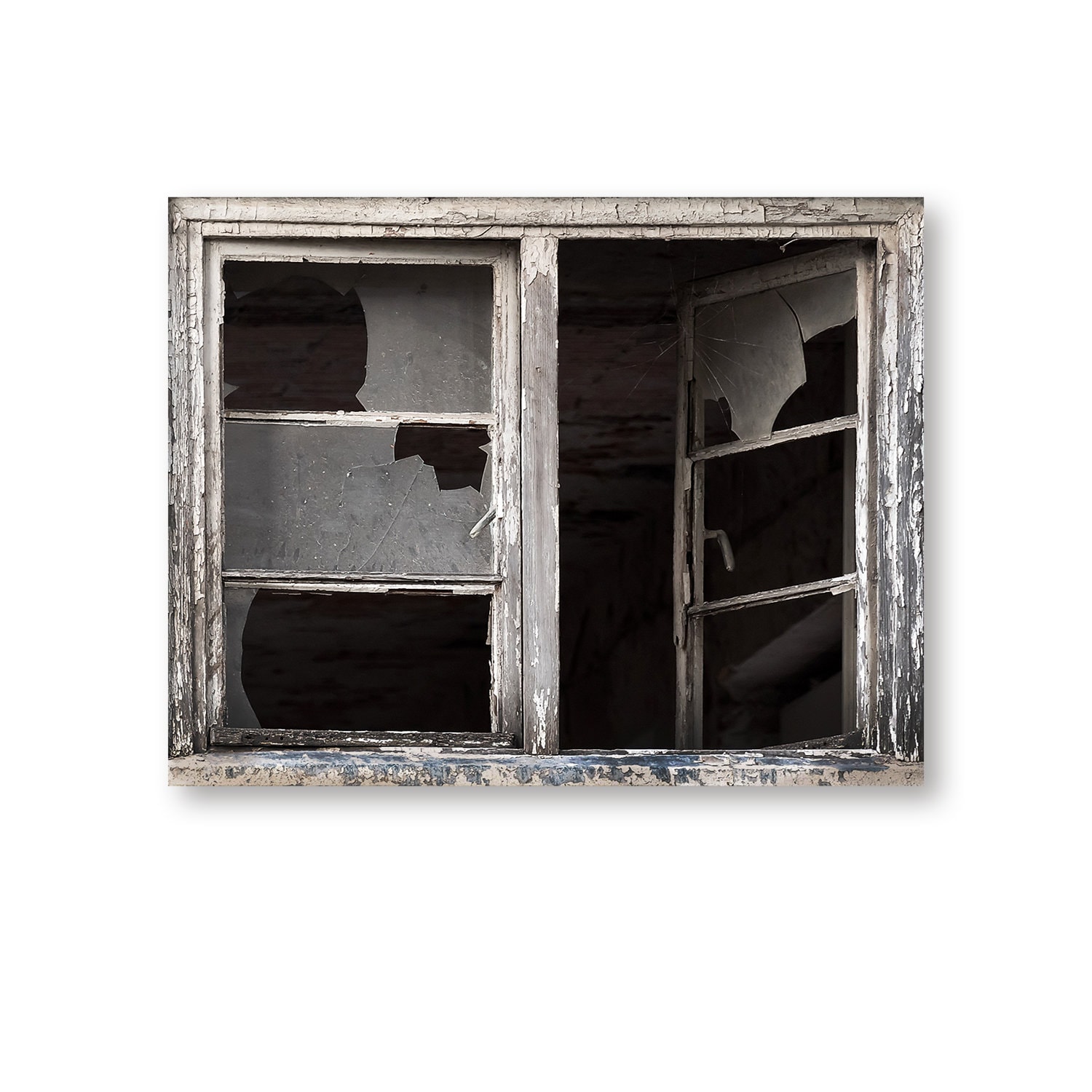 Miniature Faux Rustic Window/window Printed on High End Photo Paper and ...