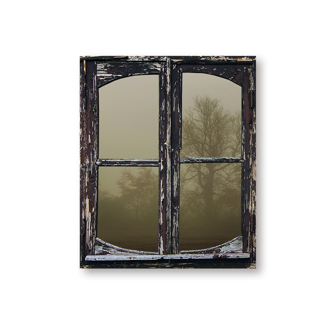 Miniature Faux Window/window Printed on High End Photo Paper and ...