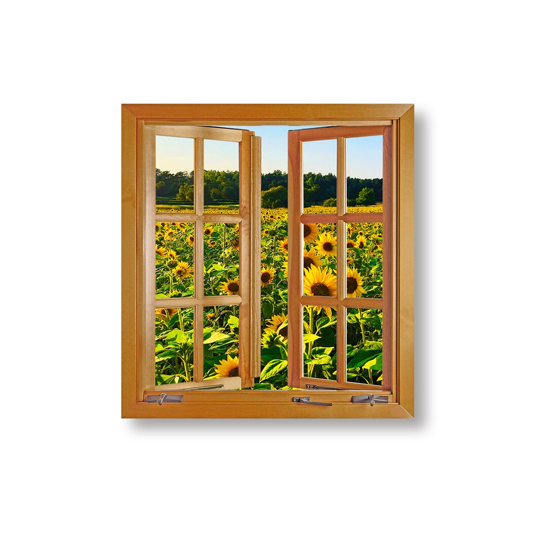 Paper Window Large Faux Paper Window/not a REAL Window but a Window Printed on Paper and ...