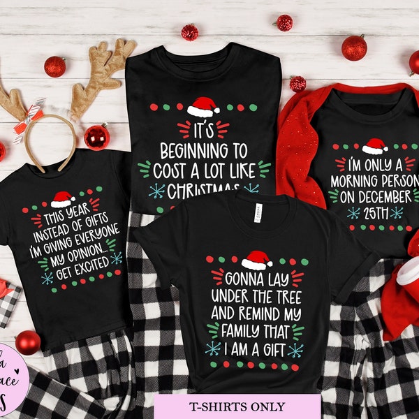 Funny Family Christmas Pajamas Etsy