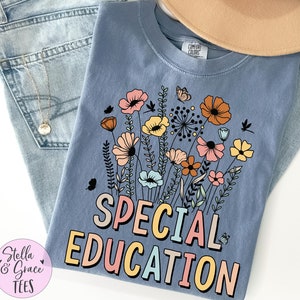 Special Education Shirt, Comfort Colors® Special Ed Teacher Shirt, SPED T-shirt, Special Education Teacher Gift, Inclusion Shirt, SPED Tee