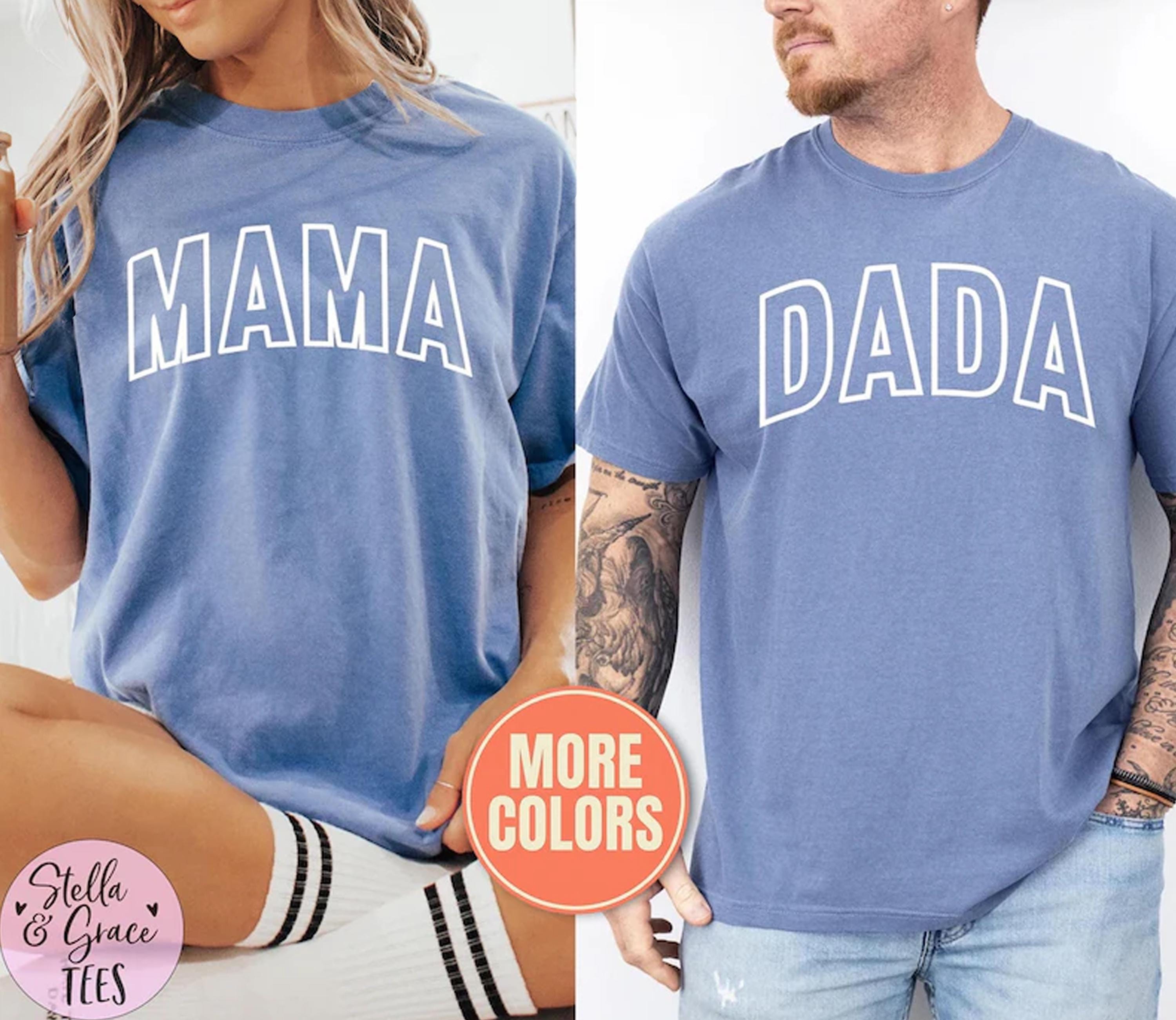 Mama Dada Shirts - Etsy