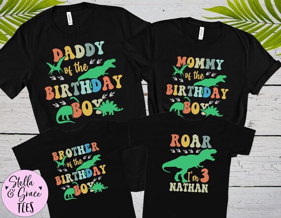 Camisas de cumpleaños de dinosaurios personalizadas fiesta de - Etsy México Camisas de cumpleaños de dinosaurios personalizadas fiesta de - Etsy México