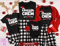 Christmas Cousin Crew Shirts Matching Family Christmas Tshirts Family Santa Tees Cousin Crew Shirts Festive AF Matching Cousins Graphic Tees