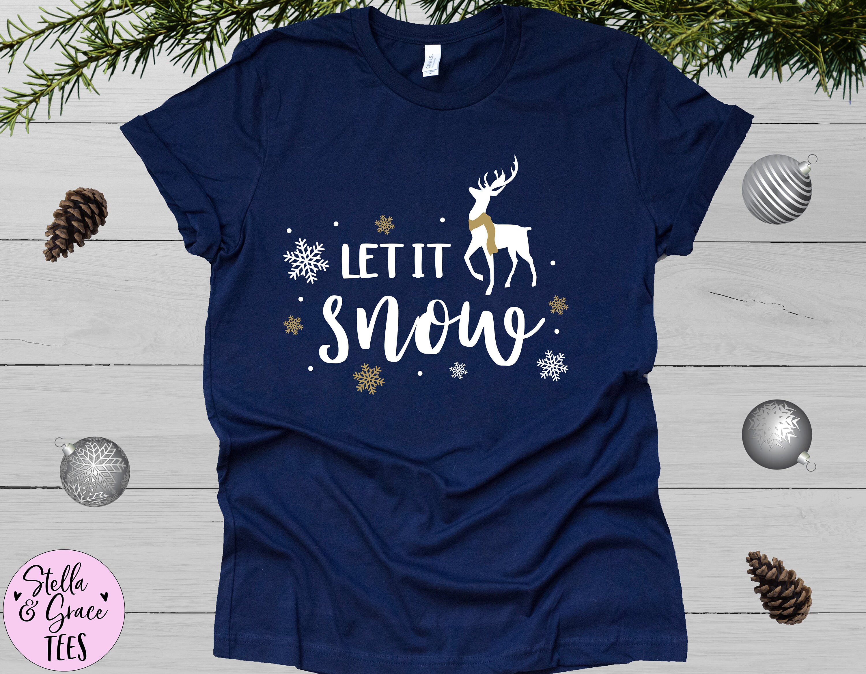 Let It Snow Shirt Cute Christmas Shirt Christmas Tshirt - Etsy let-it-snow-shirt-cute-christmas-shirt-christmas-tshirt-etsy