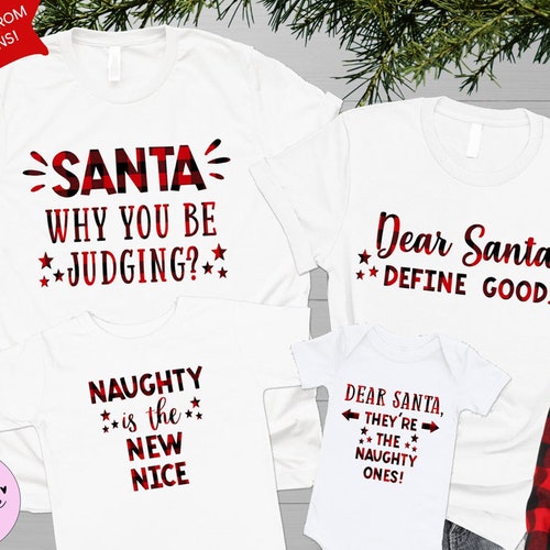 Matching family christmas tshirts