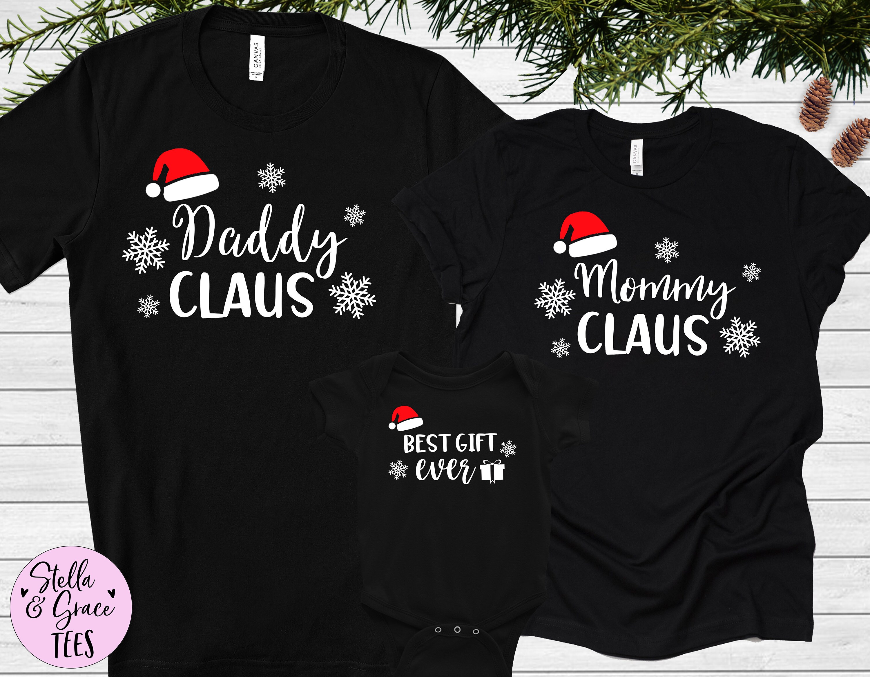 Matching Family Christmas Shirts Daddy 