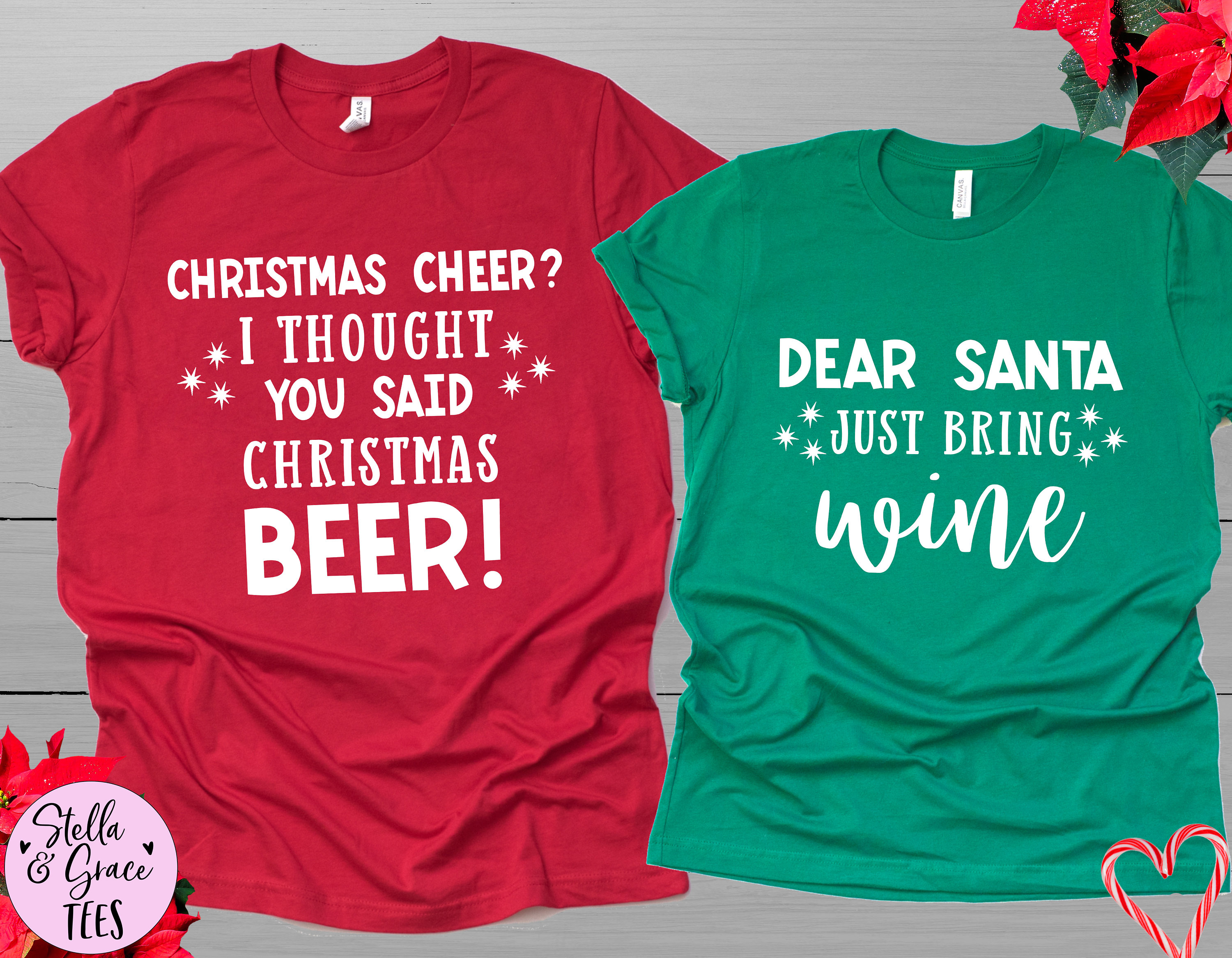 Funny Christmas Shirts Matching Couples Christmas Shirts  Etsy