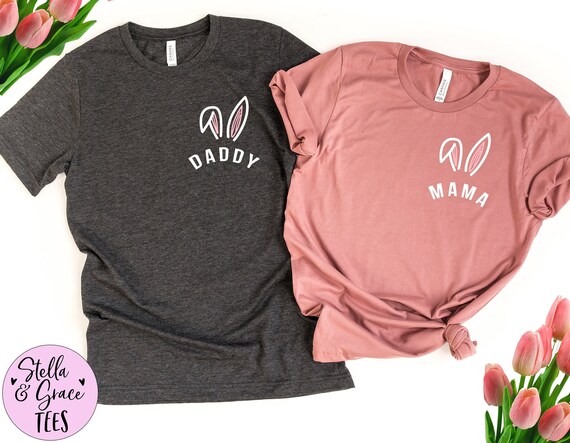Mama Bunny Daddy Bunny Pocket Easter 