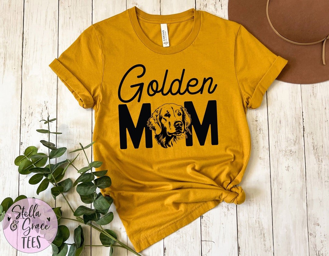 Golden Retriever Mom Shirt Funny Golden Tshirt Golden Lover Gift for ...