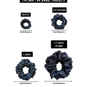 Silk Scrunchies - Set of 3- Peach, Lavender, Oatmeal main image 0