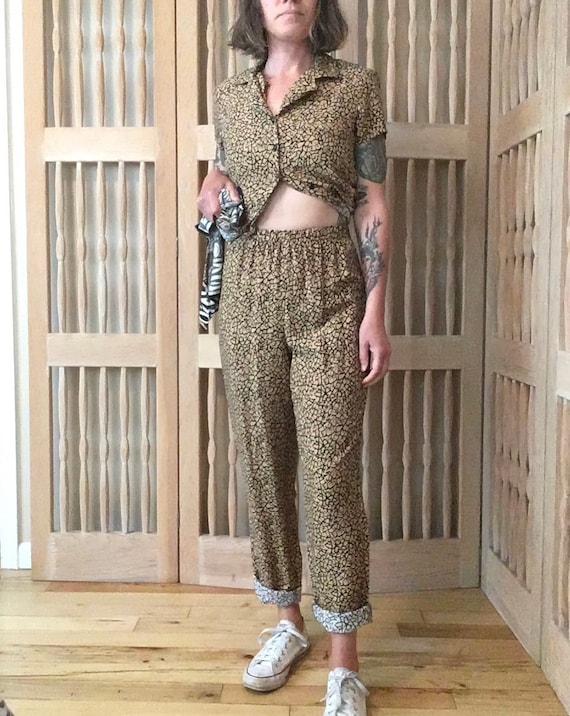 Safari Dress and Pants set (Small) - image 5