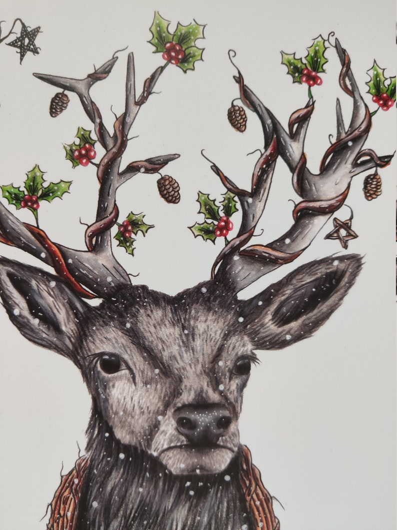 Deer A4 Print