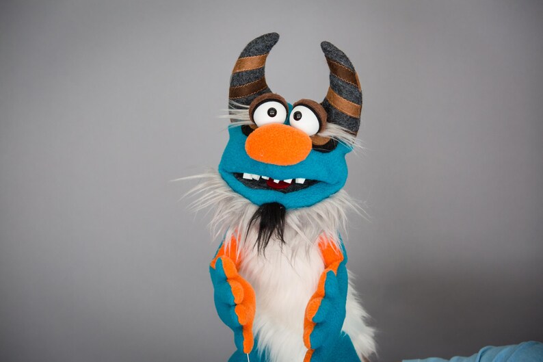 Unique Handcrafted Full-body Hand Puppet - for Children, Puppeteers ...