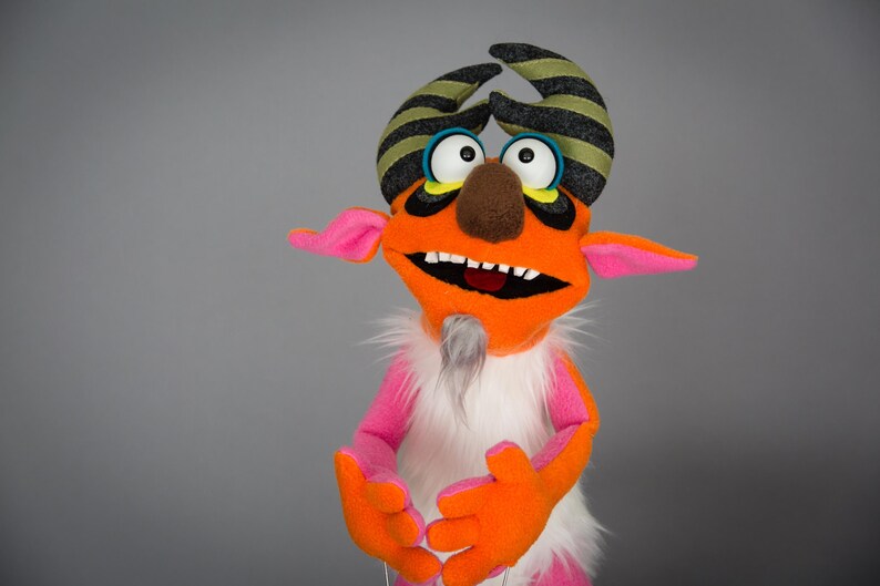 Unique Handcrafted Full-body Hand Puppet - for Children, Puppeteers ...