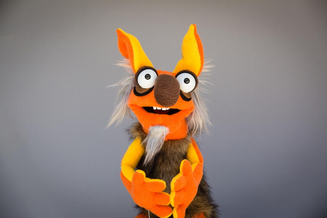 Unique Handcrafted Full-body Hand Puppet - for Children, Puppeteers ...