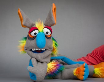 Whacky, Professional One-of-a-Kind Monster Full Body Hand Puppet