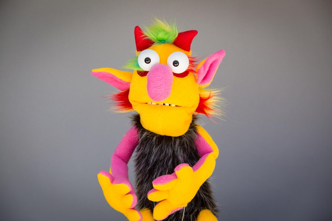 Unique Handcrafted Full-body Hand Puppet - for Children, Puppeteers ...