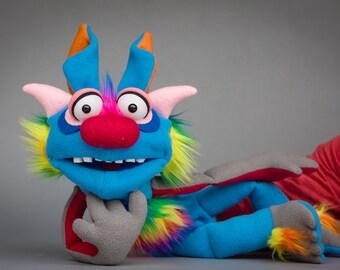 Yummy, Professional One-of-a-Kind Monster Full Body Hand Puppet