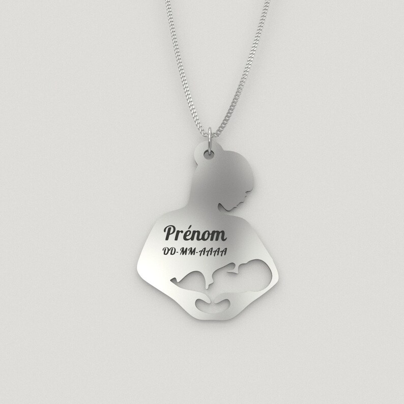 Birth Necklace, Best Friend Necklace Dainty Mothers day Gift Personalized Necklace Breastfeeding Gift
