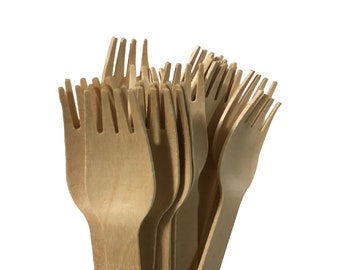 Birch Wood FORK | Pack of 25