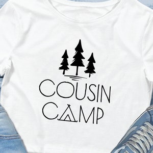 Primo svg, primos svg, acampamento svg, primo acampamento svg, desgastado, vintage, camisas de primo, grunge svg,, ferro, silhueta e cricut