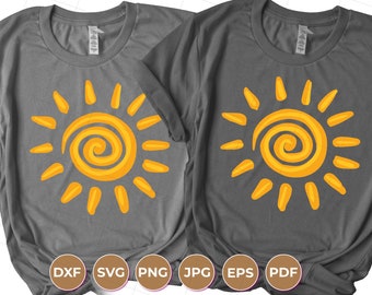 Sunshine SVG, Sun SVG, Summer SVG, Pliki SVG dla Cricut, Pliki SVG Cricut, Cricut SVG, Pobieranie cyfrowe