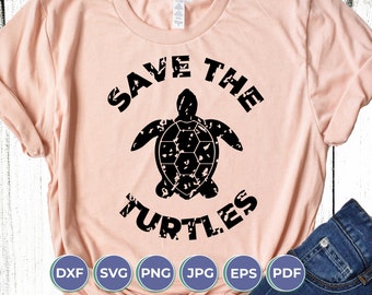Save the Turtle svg, turtles svg, Turtle svg, Grunge Turtle, Distressed, Grunge, vsco, svg, dxf, eps, iron on tutrtle, cricut, silhouette