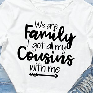 Primo svg, primo acampamento svg, primos svg, somos família svg, camisas de primo, camisas de acampamento, ferro, silhueta e arquivo de corte cricut
