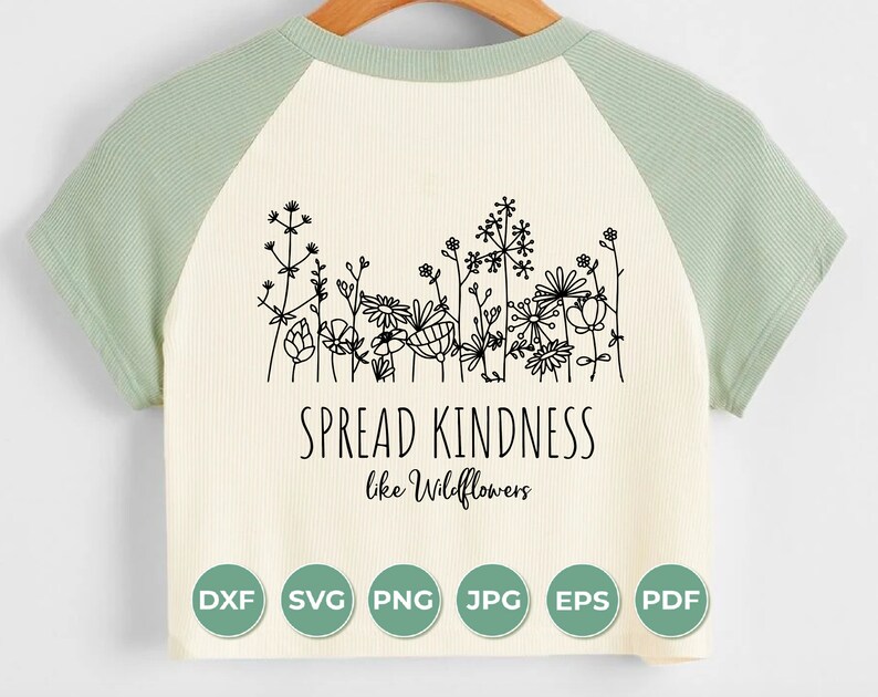 Download Spread Kindness Like Wildflowers SVG Spread Kindness SVG ...