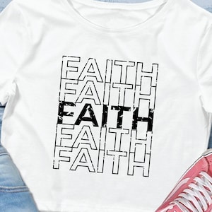 Faith SVG, Grunge Faith SVG, Christ Svg,  Easter Svg,  Christian Svg, Grunge Svg, Cross Tshirt, Cricut, Silhouette File