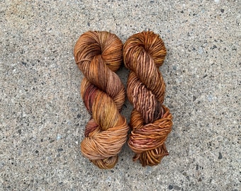 YARN: autumn harvest yarn samples gold brown rust orange tan yarn fiber art Halloween bundle 20 yards i700 fall scrapbooking supplies